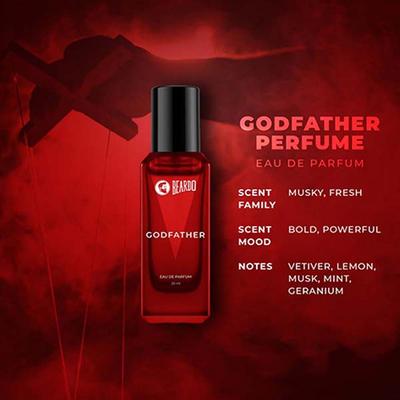 Beardo Men Darkside and Godfather Fragrance Long Lasting Pocket Perfume - 20ml Each 1's - Men Perfumes (Edt/Edp)