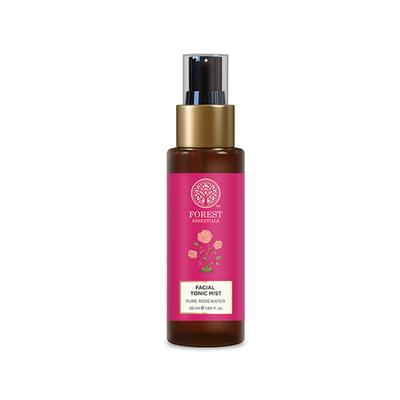 Forest Essentials Facial Tonic Mist Pure Rosewater and Fragrant 50ml - Toners