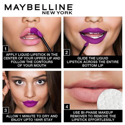 Maybelline New York Super Stay Matte Ink Liquid Lipstick, 75 Fighter 5 gm - Lipsticks