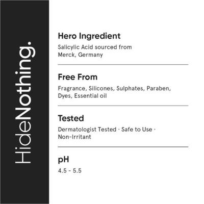 Minimalist Salicylic Acid + LHA 02 % Cleanser with oat extract , zinc , allantoin 100 ml - Face Washes