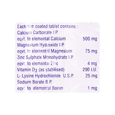Calcimax 500mg Tablet 30'S - Supplements-Cal
