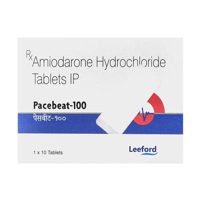 PACEBEAT 100 Tablet 10's - Arrhythmiasis