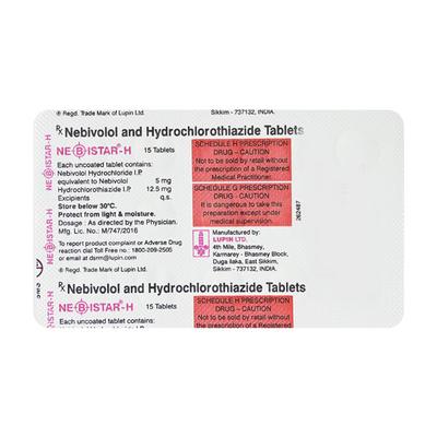 NEBISTAR H Tablet 15's - Hypertension-Bet