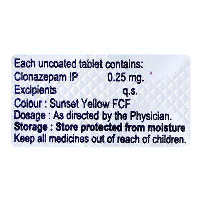 Linotril 0.25mg Tablet 10'S - Anxiety-Anx