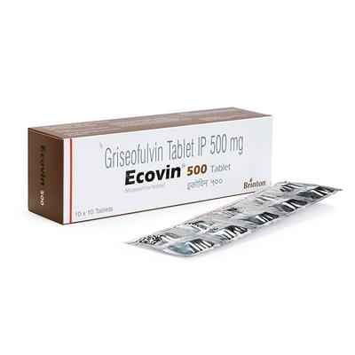 Ecovin 500Mg Tablet 10's - Fungal Infections-Anf