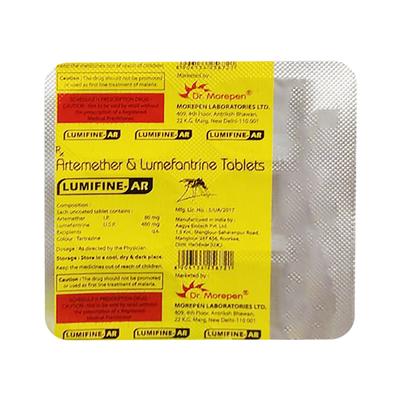 LUMIFINE AR Tablet 6's - Malarial