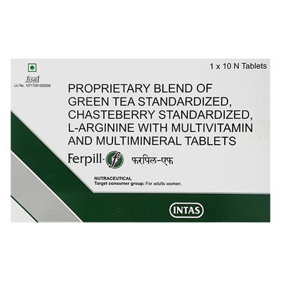 Ferpill F Tablet 10'S - Supplements-Sup