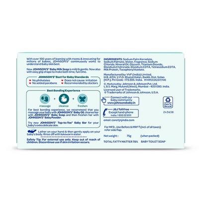 Johnson's Baby Milk Soap 75 gm - Baby Soap