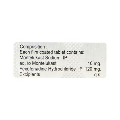 FEXA M Tablet 10's - Allergies-Ant