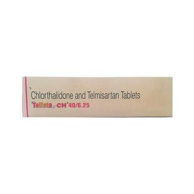 Telista CH 40/6.25mg Tablet 10'S - Hypertension-Ang