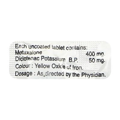 Flexalone D Tablet 10'S - Muscle Cramps/Spasticity-Mus