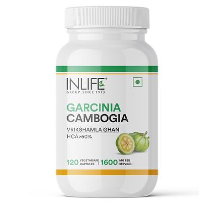 INLIFE Garcinia Cambogia 1600 mg Vegetarian Capsules 120's - Weight Loss