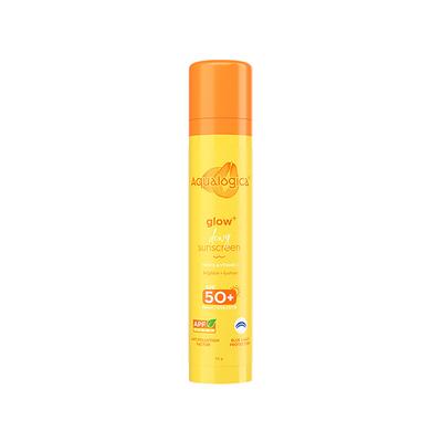 Aqualogica Glow Plus Dewy Sunscreen Papaya & Vitamin C SPF 50+ PA++++ UVA / UVB 50gm - Face Sunscreen