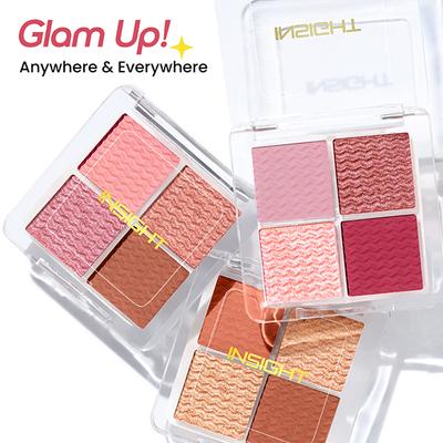 Insight Cosmetics Ready Set Glam Eyeshadow Palette Smokey Whisper 11 gm - Eye Shadow Palettes