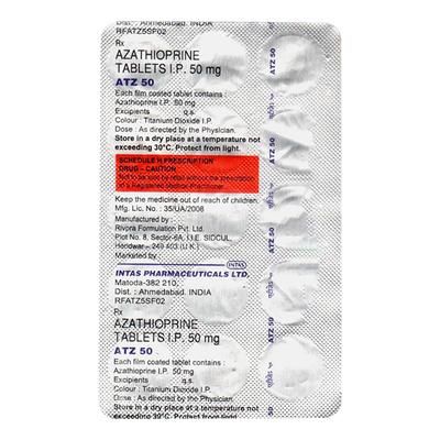 ATZ 50 Tablet 15's - Auto Immune Disease-Imm