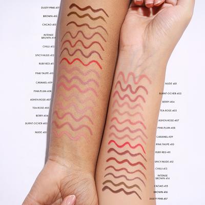 Lamel Long Lasting Gel Lip Liner 414 Intense Brown 1.7 gm - Lip Liners