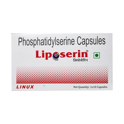 LIPOSERIN SOFT GELATIN Capsule 10's - Supplements-Sup