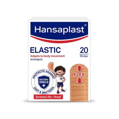 Hansaplast Antiseptic Elastic Bandage Strips 20's - Bandages & Dressings