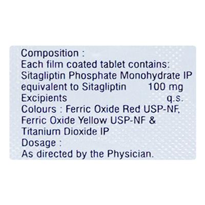 EMSITA 100 Tablet 10's - Diabetes-Ant