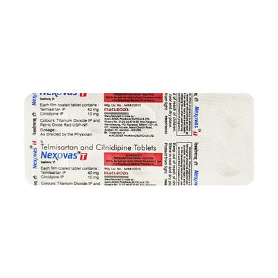 NEXOVAS T Tablet 10's - Hypertension-Ana