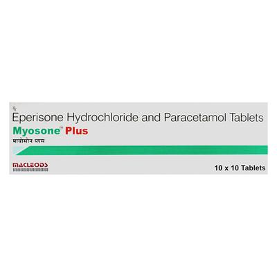 MYOSONE PLUS Tablet 10's - Muscle Cramps/Spasticity-Mus