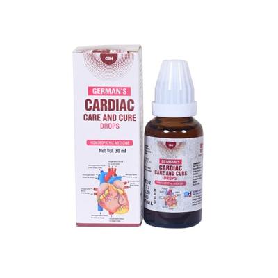 German's Cardiac Care and Cure Drops 30 ml - Homeopathic Drops