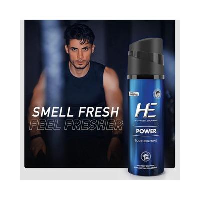 Emami HE Advanced Grooming Power Body Perfume 120 ml - Men Deodorants/Roll-Ons