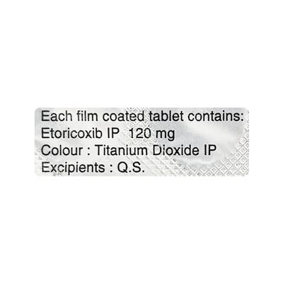 Nureeto 120mg Tablet 10'S - Pain relief-Nsa
