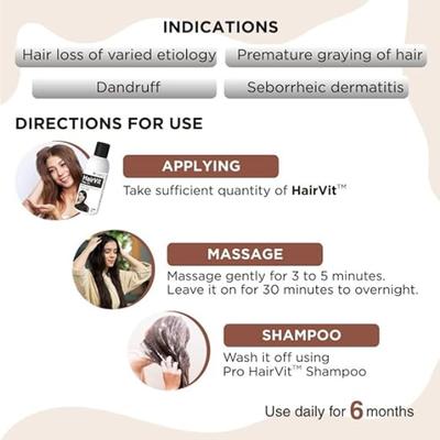 Hairvit Hair Oil 100 ml - Hair Oils