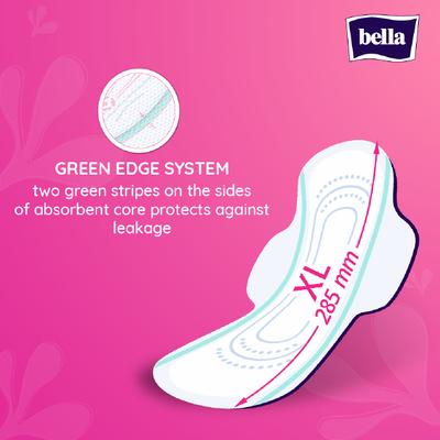 Bella Ultra Thin Wings Sanitary Pads for Heavy Flow (XL) 6's - Sanitary Napkins