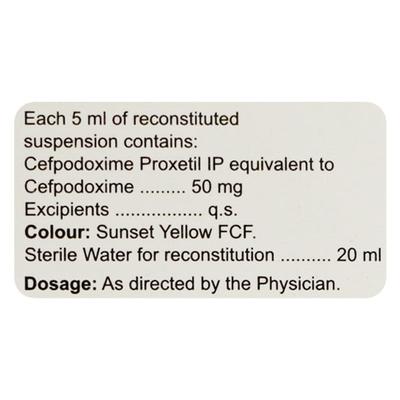 BACTOGARD 50mg Oral Suspension 30ml - Bacterial Infections-Cep