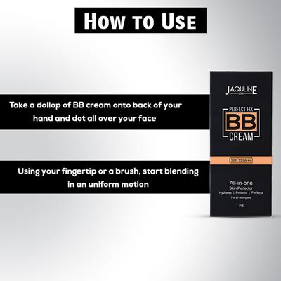 Jaquline USA Perfect Fix BB Cream Nude 30 ml - Bb & Cc Creams