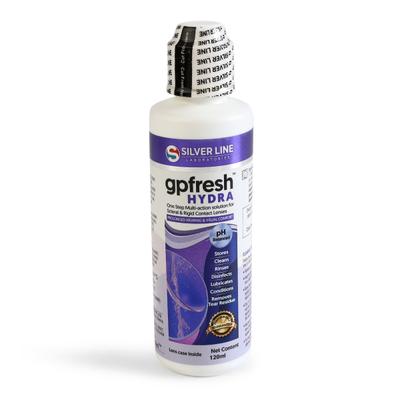 Silver Line gpFresh Hydra pH Balanced Contact Lenses Solution 120 ml - Lens Solution