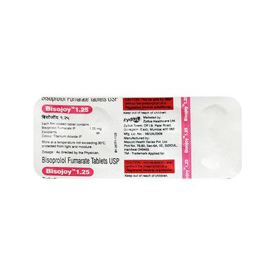 BISOJOY 1.25 Tablet 10's - Hypertension-Bet