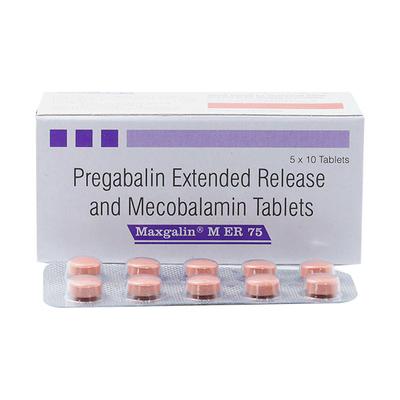 Maxgalin M ER 75mg Tablet 10'S - Neuropathic Pain-Dru