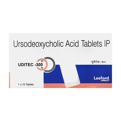 UDITEC 300 Tablet 10's - Liver Disease