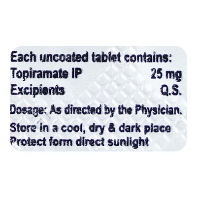 CUPIRA 25 Tablet 10's - Epilepsy/Convulsion-Ant