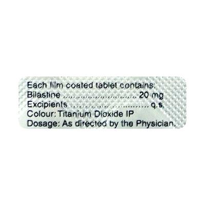 BILAFAV 20 Tablet 10's - Allergies-Ant