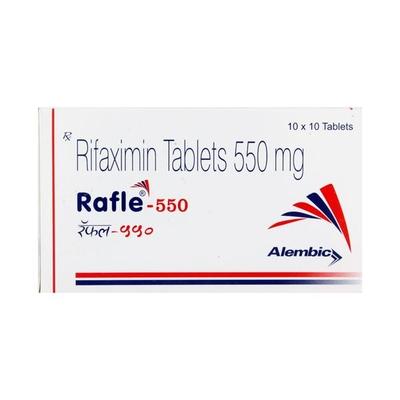 Rafle 550mg Tablet 10'S - Bacterial Infections-OAB