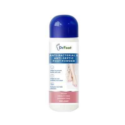 Dr Foot Antibacterial & Antiseptic Foot Powder 100 gm - Shoe Deodorant