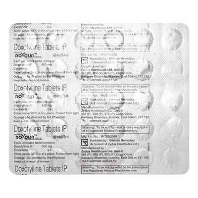 Doxolin 400mg Tablet 30'S - Asthma/COPD-Ast
