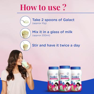 Galact Granules - Elaichi Flavour 200gm - Nutritional Supplements