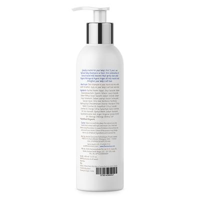 The Mom's Co. Natural Baby Shampoo with Organic Argan Oil & Moringa Oil Tear Free Soap Free 400ml 1's - Baby Shampoo
