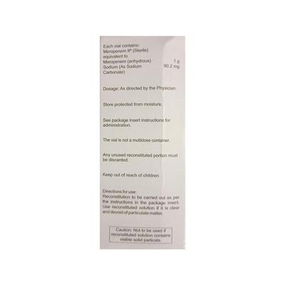 Acupenem 1gm Injection 1'S - Bacterial Infections-OBL