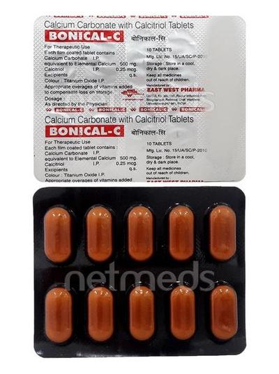 Bonical C Tablet 10'S - Osteoporosis-Age