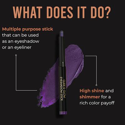 Insight Cosmetics Glide & Glow Eyeshadow Stick Pink Silvet 2 g - Eyeshadow, Bases & Primers