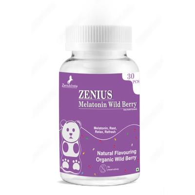Zenius Melatonin Wild Berry Gummies 30's - Mental Health