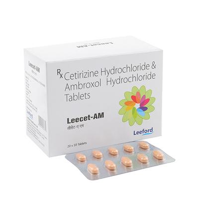 LEECET AM Tablet 10's - Allergies-Ant