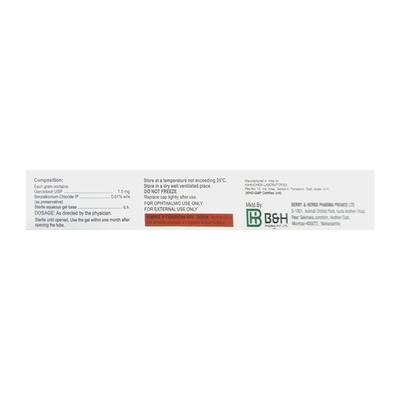 DENDRIGEL Ophthalmic Gel 5gm - Viral infections-Ant
