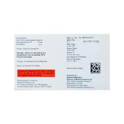 DROGYNA Tablet 10's - Hormonal Therapy-Oes